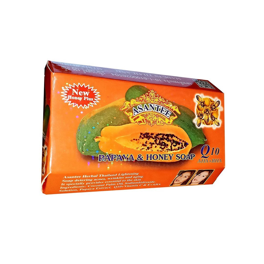 Asantee Papaya & Honey Soap 125g