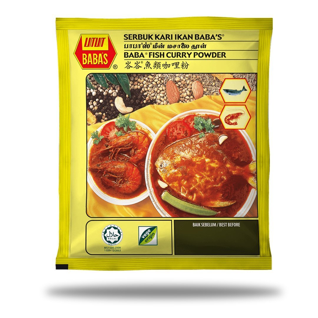Baba’s Fish Curry Powder 250g