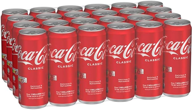 Coca-Cola Can Drink - Classic 24 x 320ml (CTN)