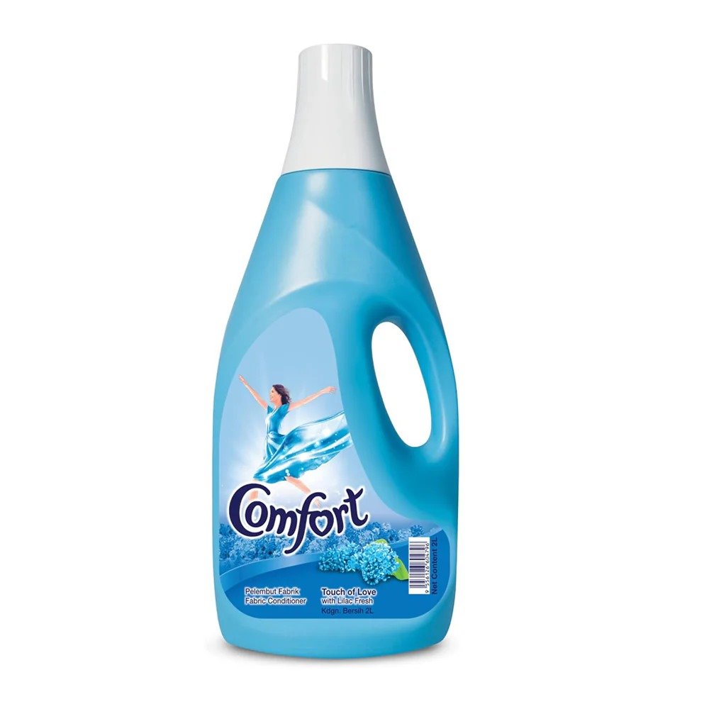 Comfort Touch Of Love Fabric Conditioner With Lilac Fresh 2L