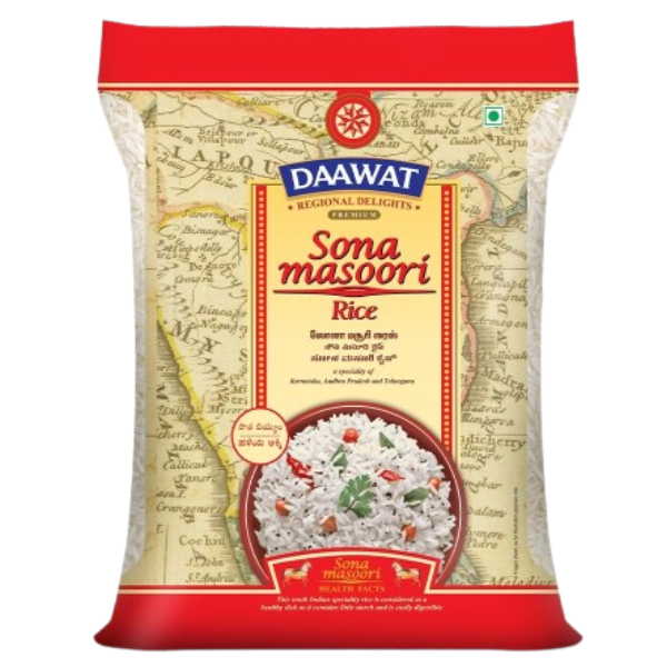 Daawat Sona Masuri Rice 5kg
