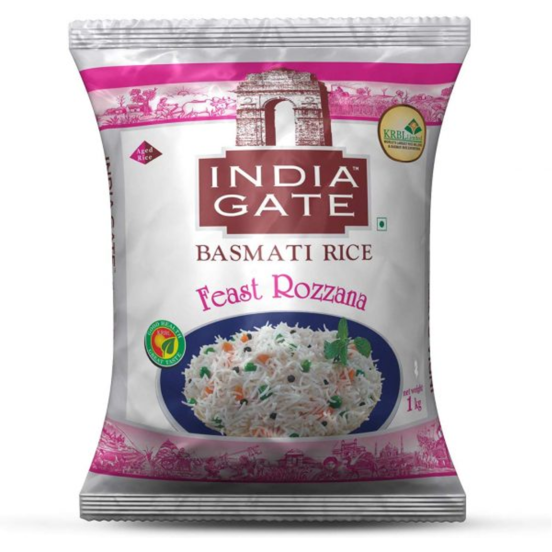 India Gate Rozanna Basmati Rice 1kg