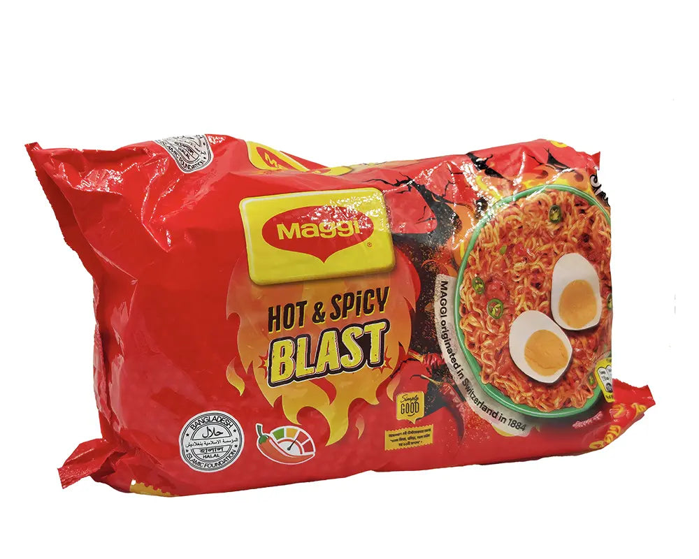 Maggi Hot & Spicy Blast Instant Noodles (8pcs pack) 504gm