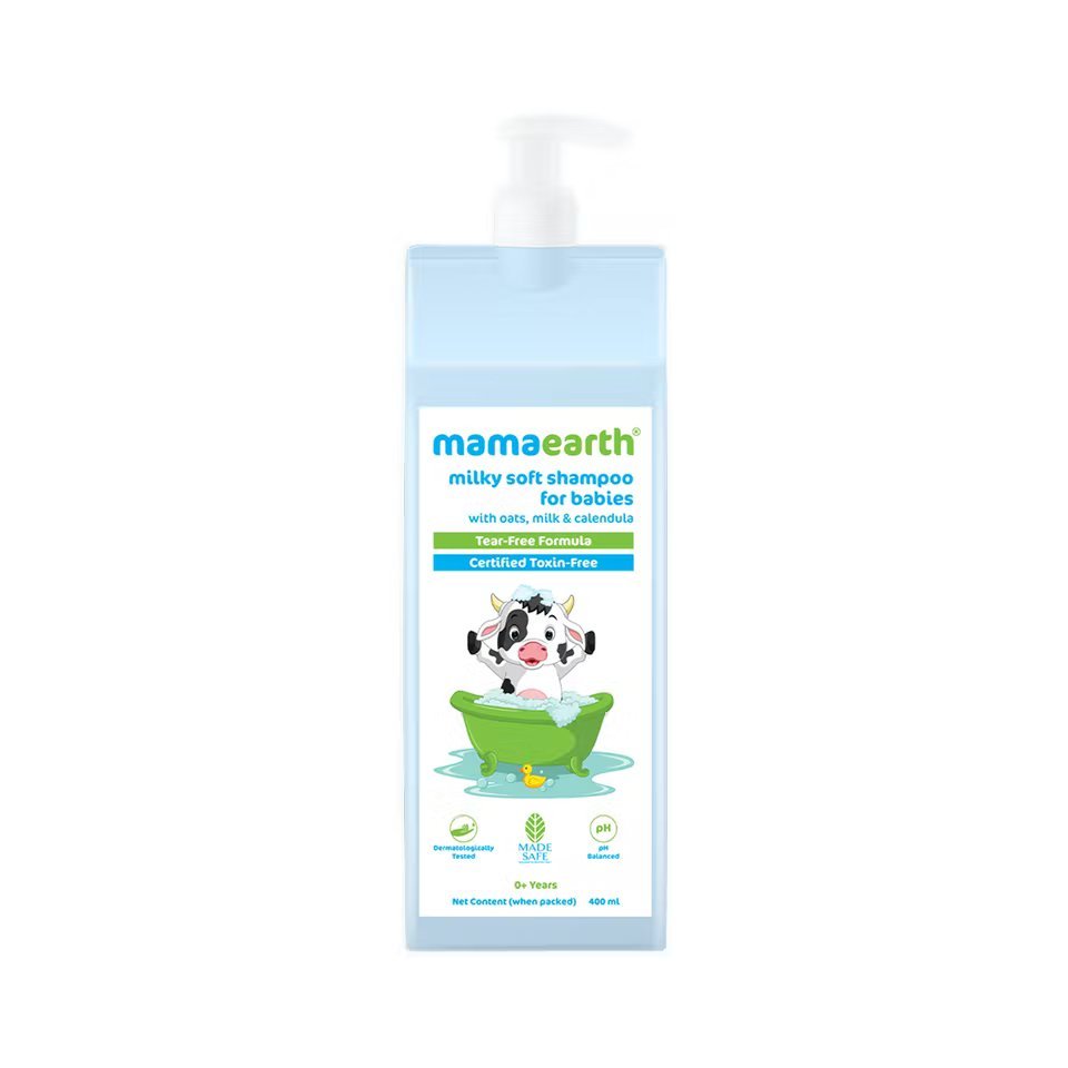 Mamaearth Milky Soft Shampoo For Babies 400ml