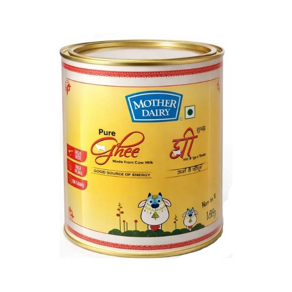Mother Dairy Pure Ghee Tin 1L