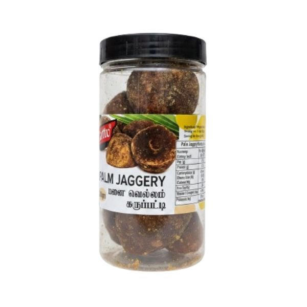 Pattu Palm Jaggery Jar (Karuppatti) 500g