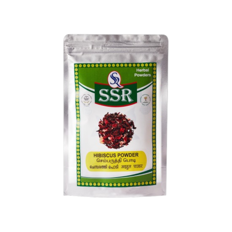SSR Semparuthi Poo Powder (Hibiscuis Flower Powder) 100g