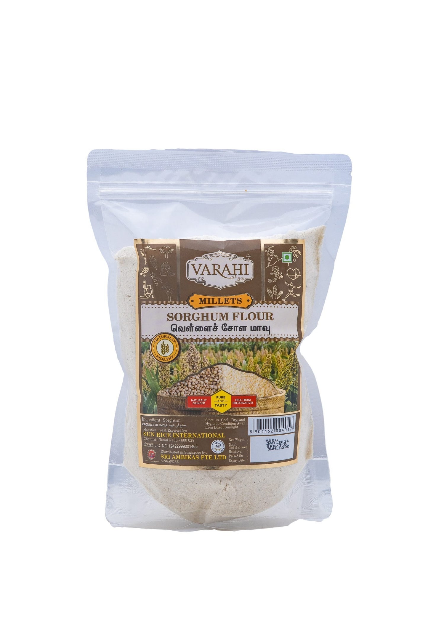 Varahi Vellaicholam Flour 500g