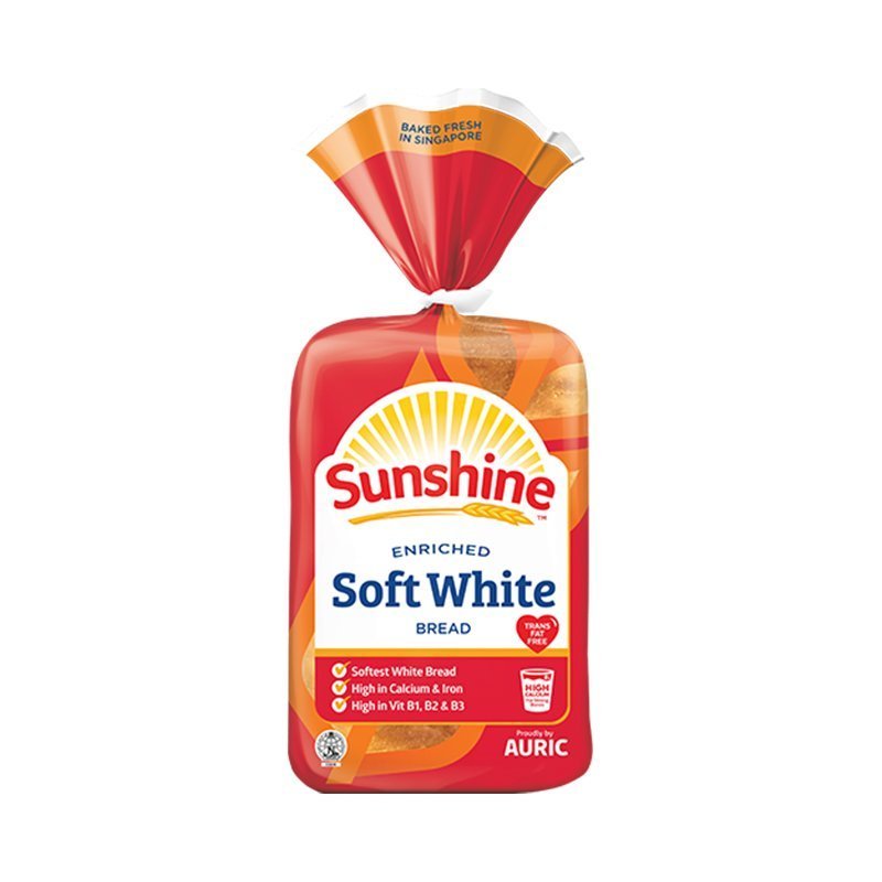 Sunshine Enriched Soft White Bread 400g