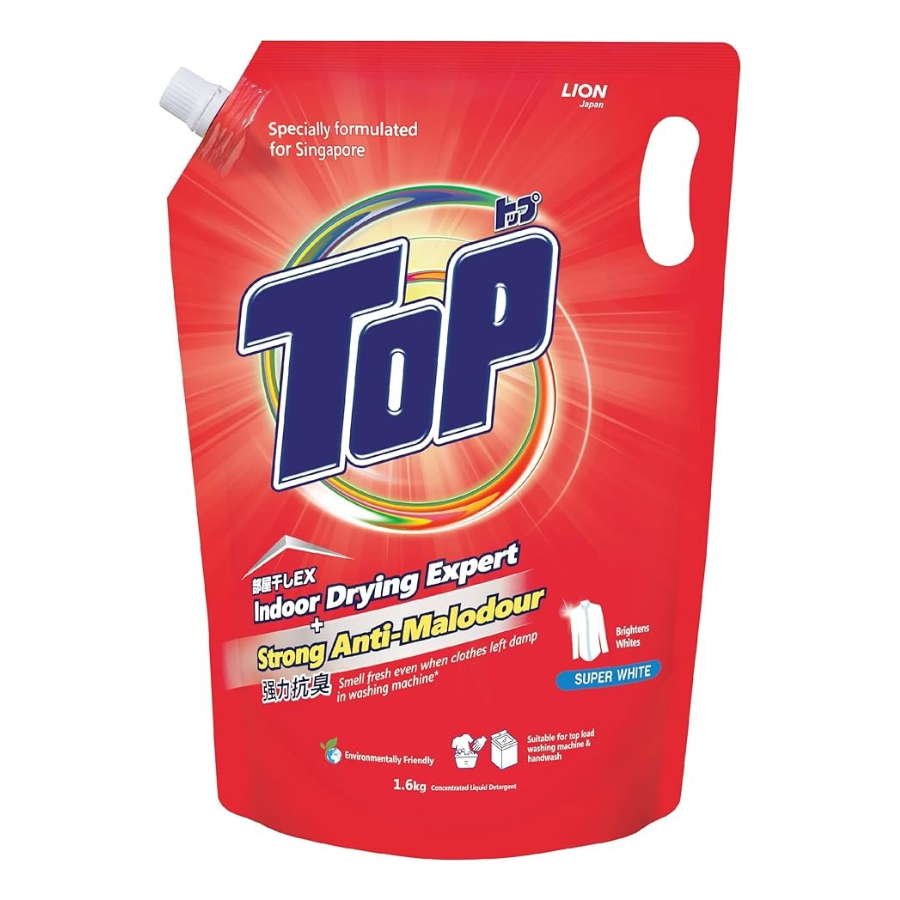Top Liquid Detergent Super White 1.6kg