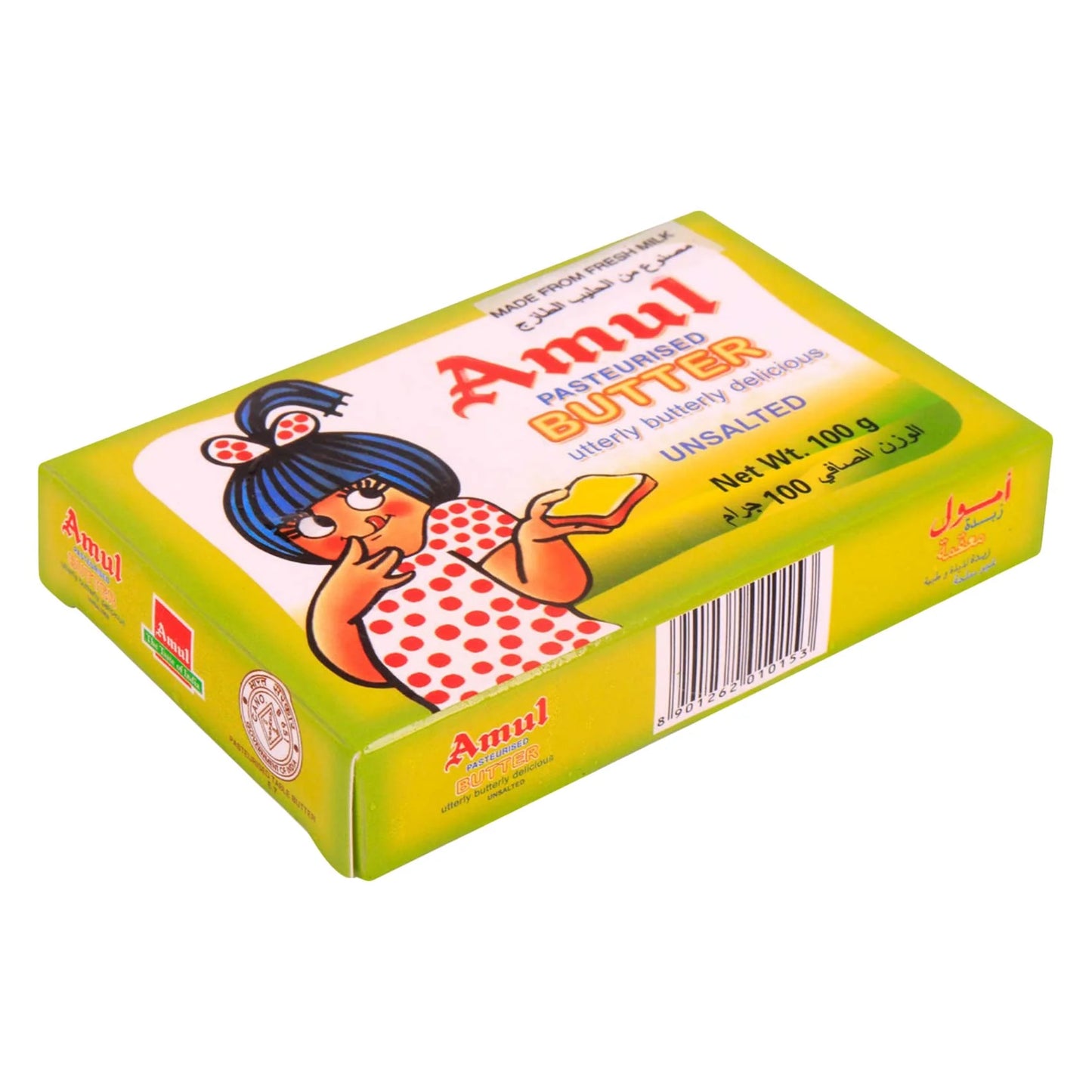 Amul Butter Unsalted 100g