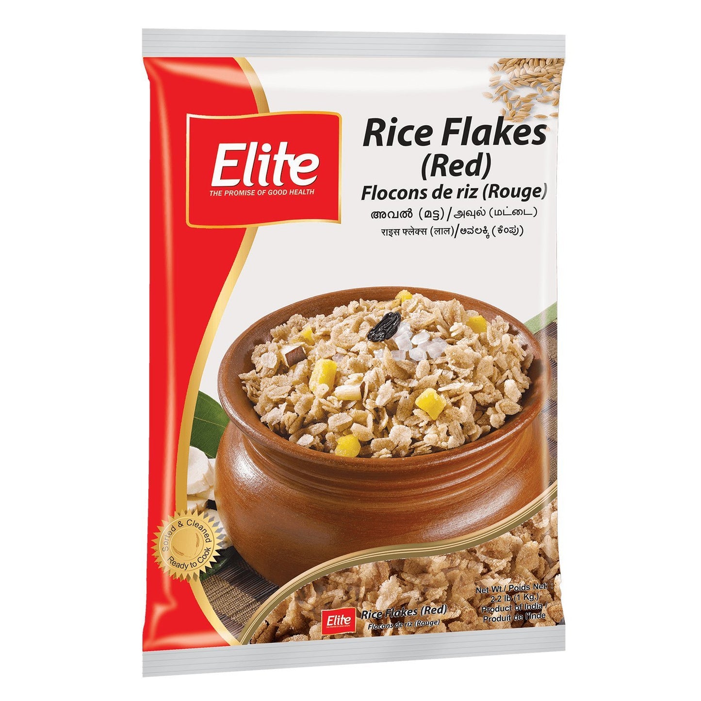 Elite Rice Flakes (Red) 1kg