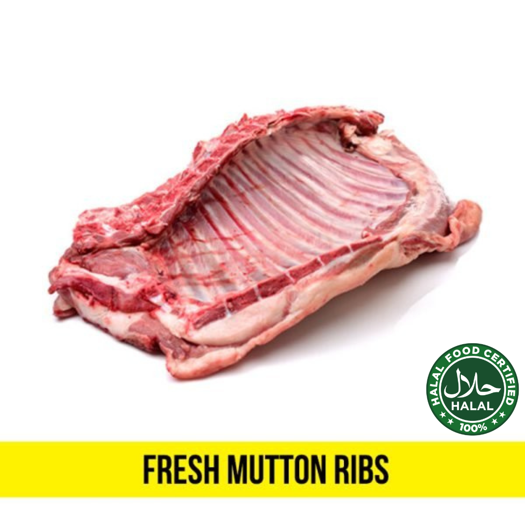 Frozen Mutton Ribs 500g