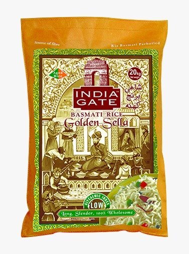 India Gate Golden Sella Basmati Rice 5kg