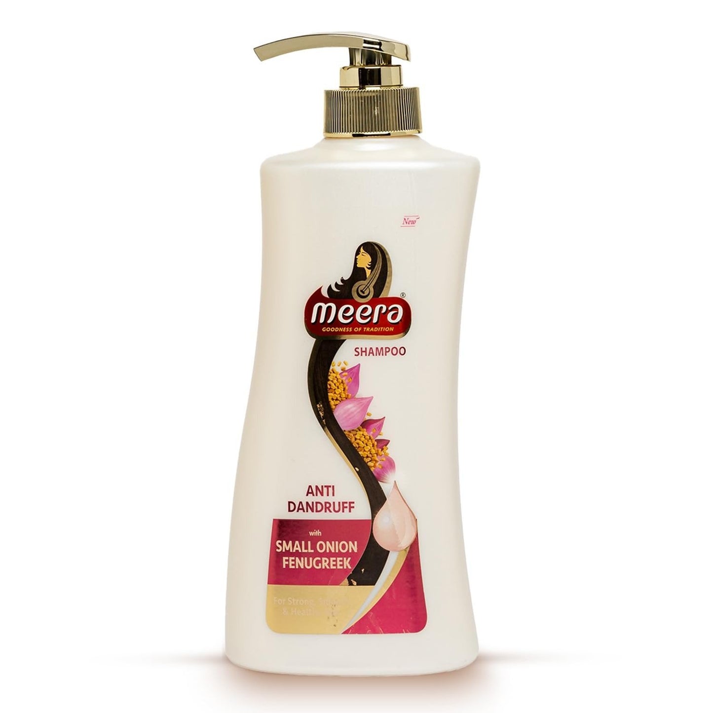 Meera Shampoo Anti Dandruff Onion & Fenugreek 650ml