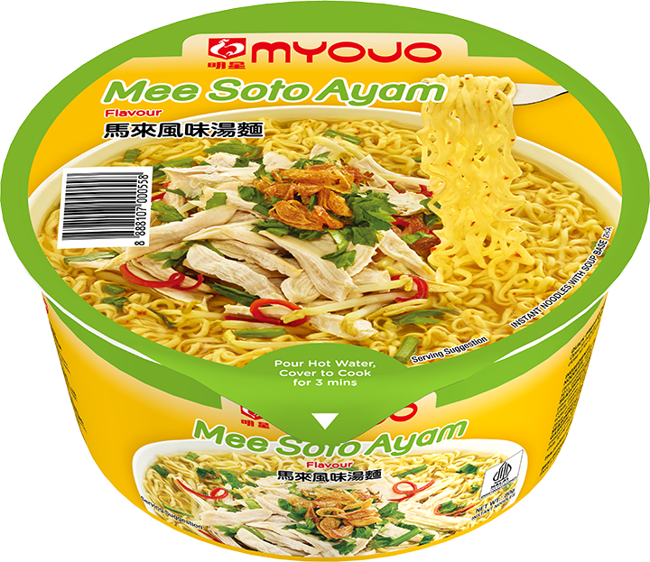 Myojo Bowl Mee Soto Ayam Noodles (Halal) 80g