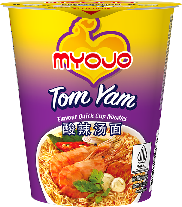 Myojo Quick Cup Tom Yam Noodles (Halal) 69g