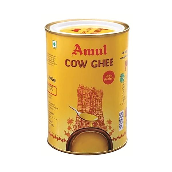 Amul Cow Ghee High Aroma Tin 1L