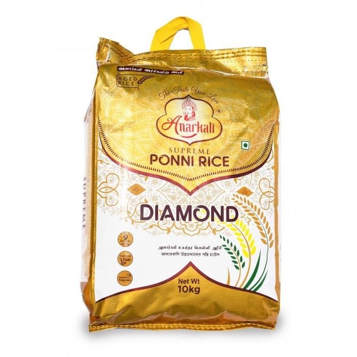 Anarkali Supreme Diamond Ponni Rice 10kg