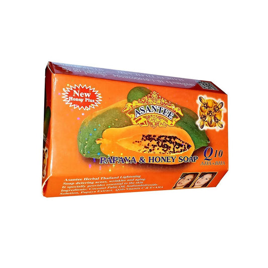 Asantee Papaya & Honey Soap 125g