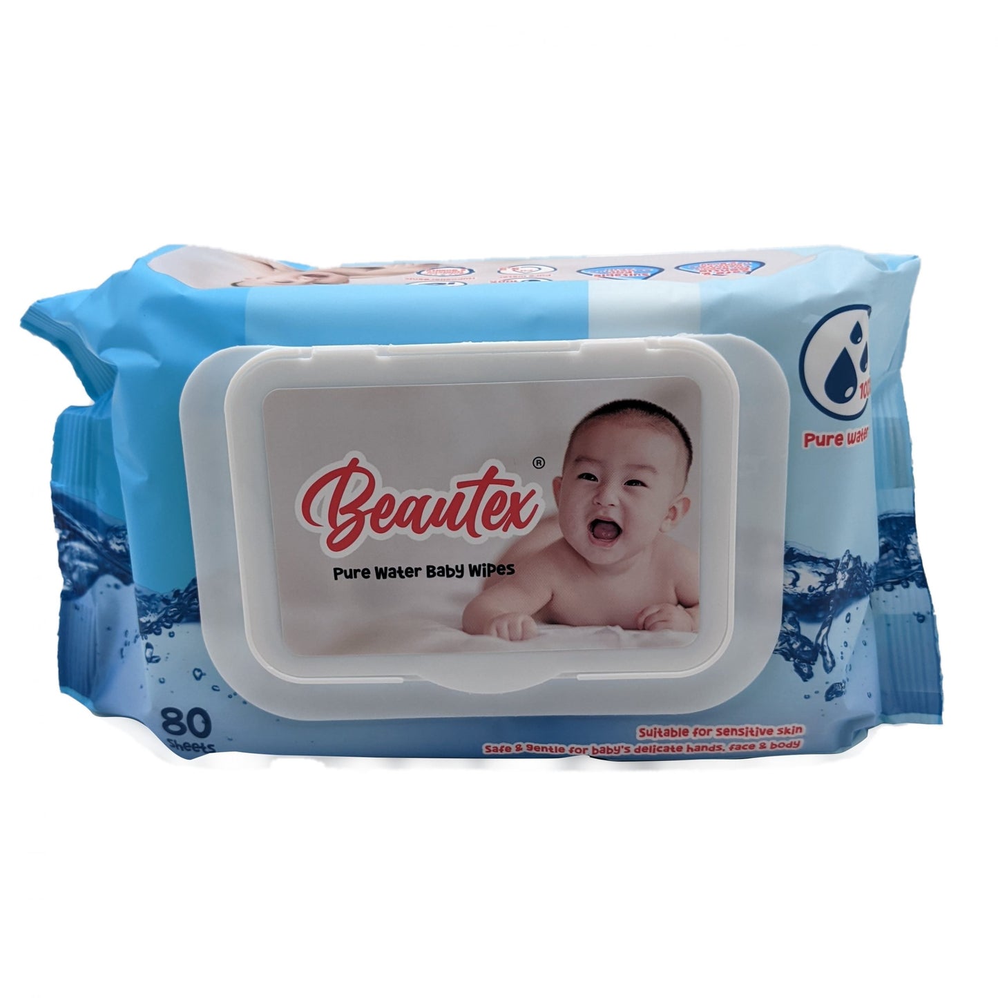 Beautex Pure Water Baby Wet Wipes 80s