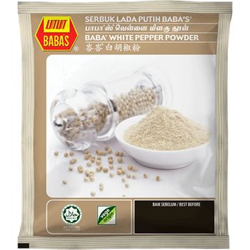 Baba's White Pepper Powder 250g