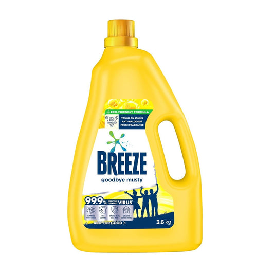 Breeze Liquid Detergent Musty 3.6kg