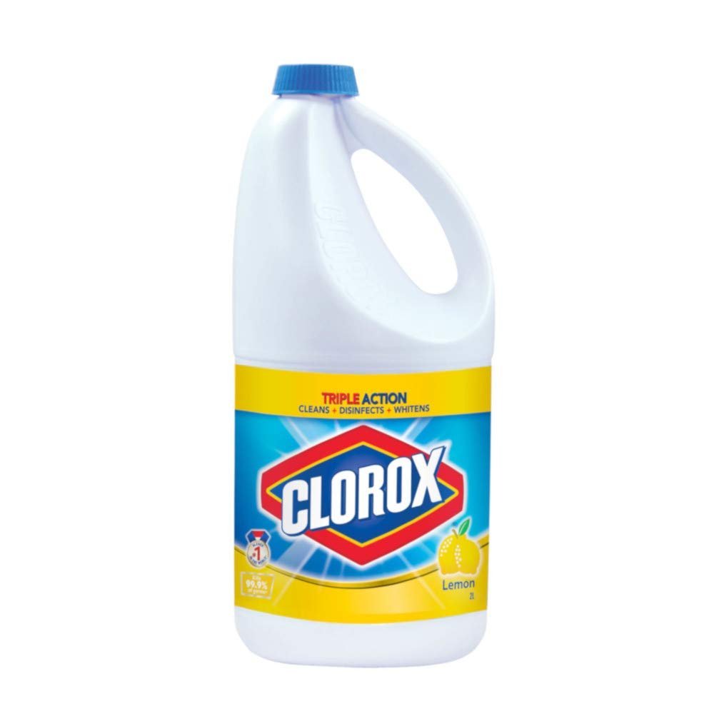 Clorox Triple Action Liquid Bleach (Lemon) 2L
