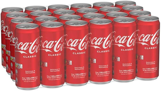 Coca-Cola Can Drink - Classic 24 x 320ml (CTN)