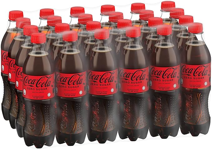 Coca-Cola Bottled Drink - Zero Sugar 24 x 500ml
