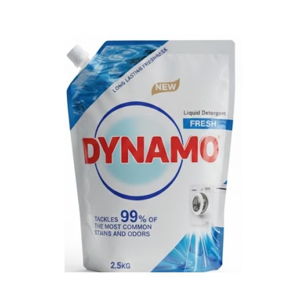 Dynamo Liquid Detergent Fresh 2.5kg (Refill Pack)