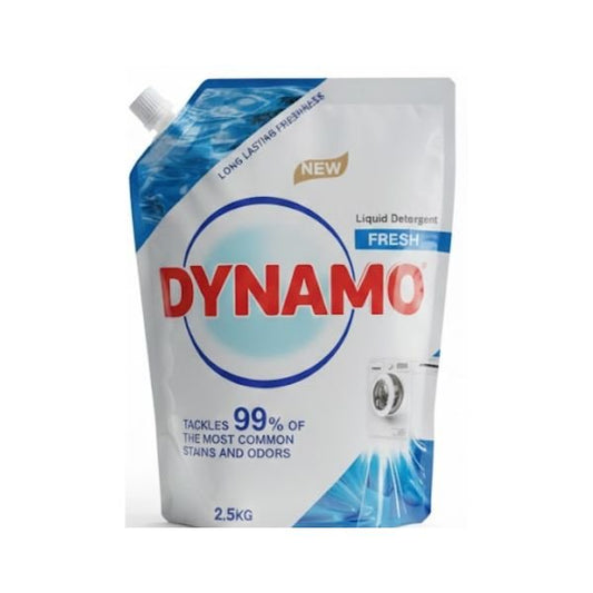 Dynamo Liquid Detergent Fresh 2.5kg (Refill Pack)