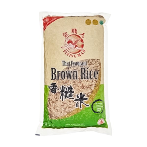 Flying Man Thai Fragrant Brown Rice 1kg