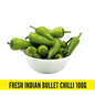 Fresh Indian Bullet Chilli 100g