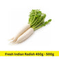 Fresh Indian Radish 450g – 500g