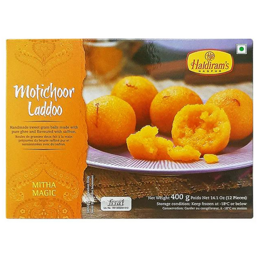 Haldiram’s Motichoor Laddoo (Frozen) 400g