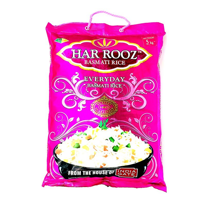 India Gate Harrooz Basmati Rice 5kg