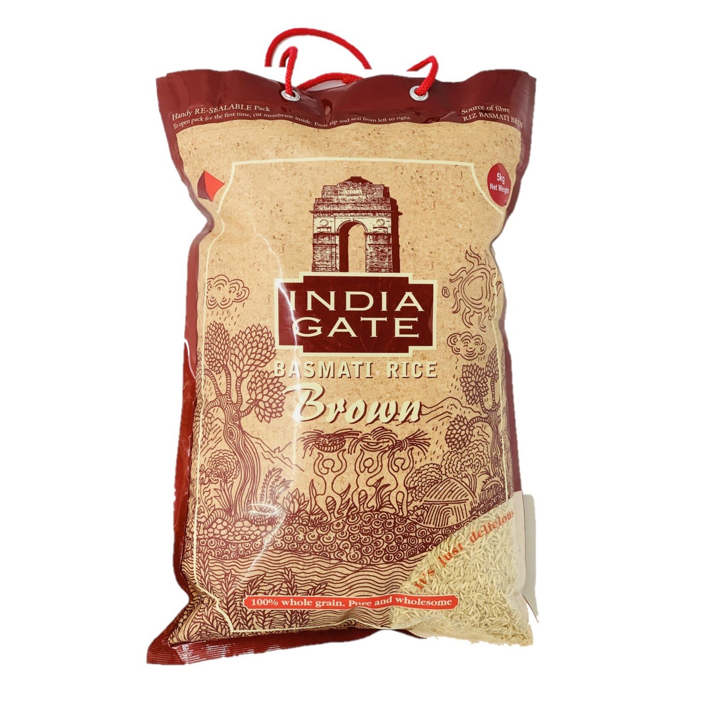 India Gate Brown Basmati Rice 5kg