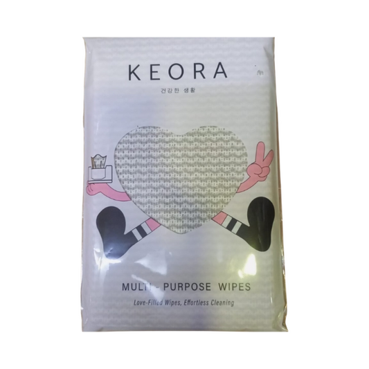 Keora Multi Purpose Wipes Mixed Colour 8s (30cm x 50cm)