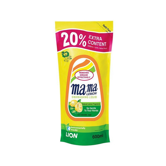 Mama Lemon Dishwashing Liquid Lemon 600ml