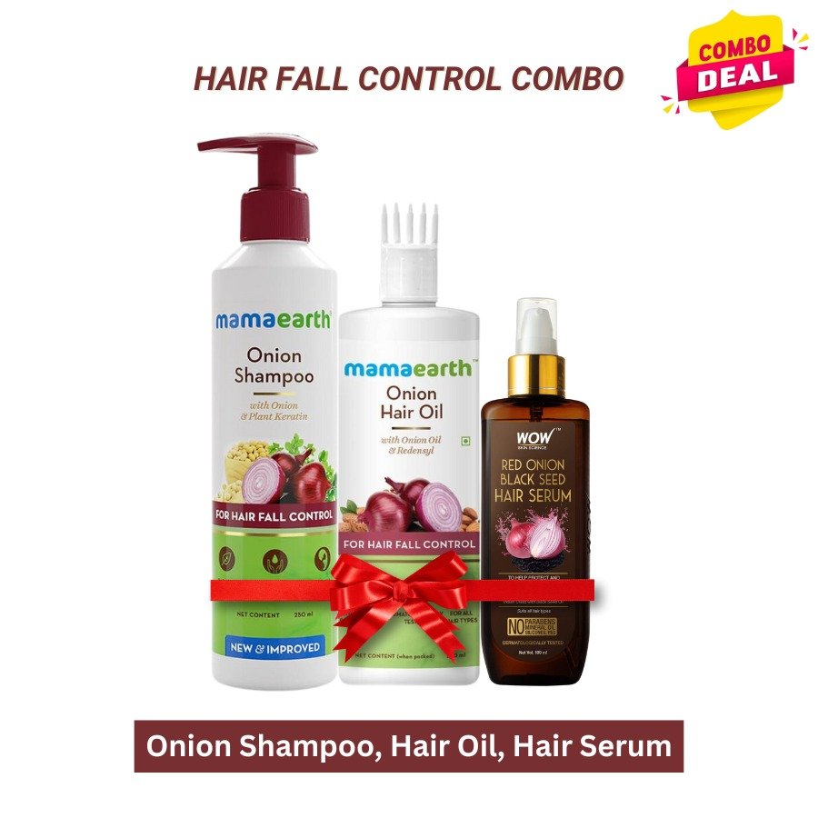 Mamaearth Hair Fall Control Combo