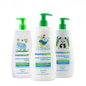 Baby & Kids Bath Combo C: Gentle Cleansing Shampoo 400ml+ Deeply Nourishing Body Wash 400ml + Daily Lotion 400ml
