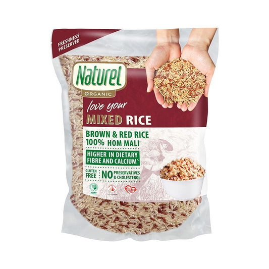Naturel Organic Brown & Red Rice 1.8kg