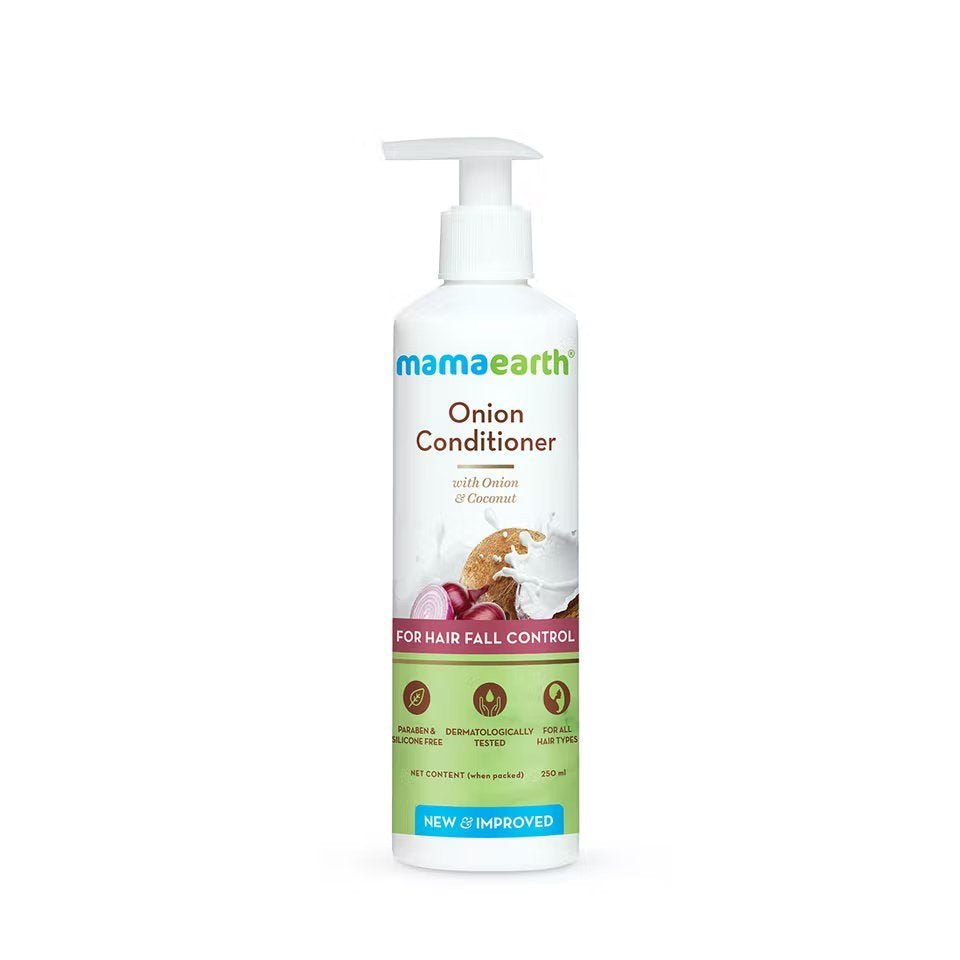 Mamaearth Onion Conditioner – Hair Growth & Fall Control 250ml