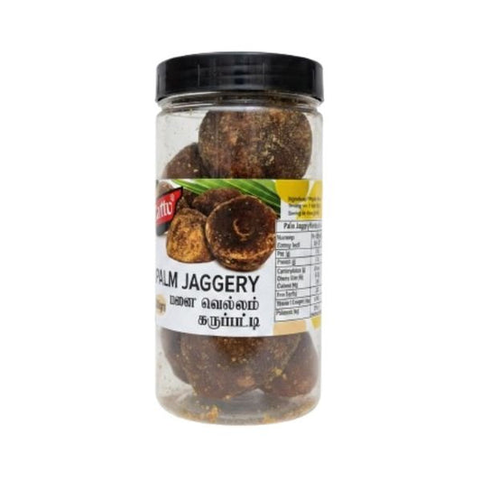 Pattu Palm Jaggery Jar (Karuppatti) 500g