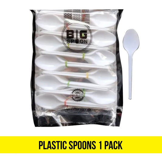 Plastic Spoons 1 pack