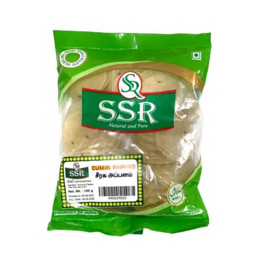 SSR Cumin Papad 100g