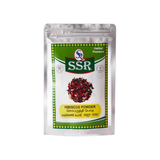 SSR Semparuthi Poo Powder (Hibiscuis Flower Powder) 100g
