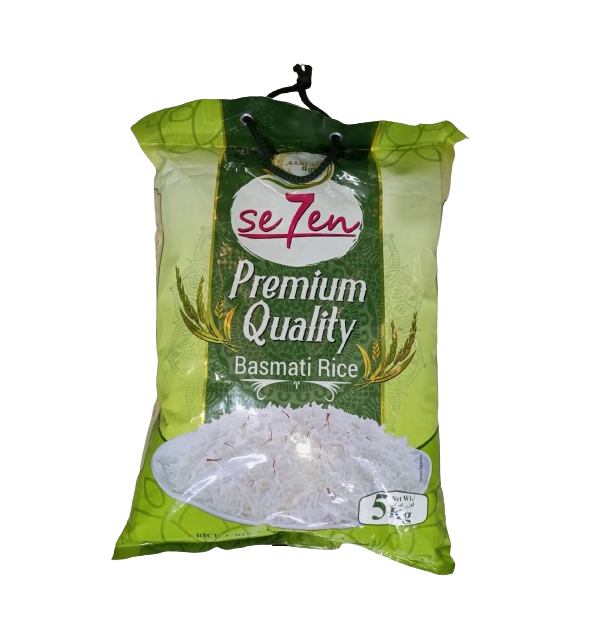 Seven Brand Premium Basmati Rice 5kg