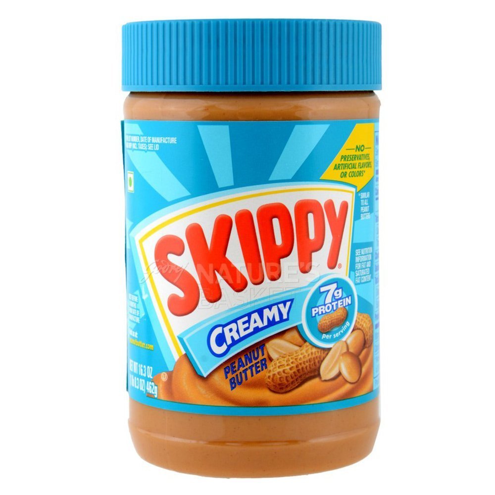 Skippy Creamy Peanut Butter Spread 462g